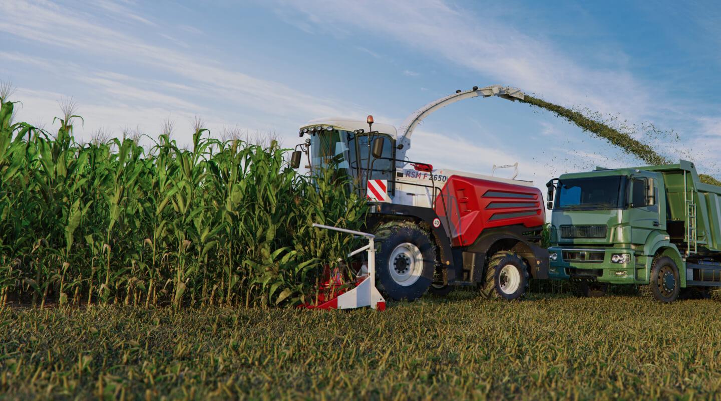Кормоуборочный комбайн F 2650 – современно и эффективно