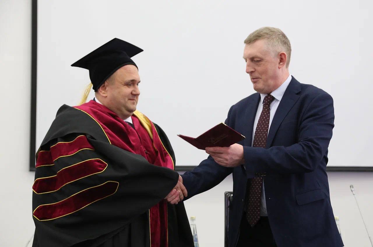 Председателю правления воронежского землячества присвоили звание почётного профессора ВГТУ