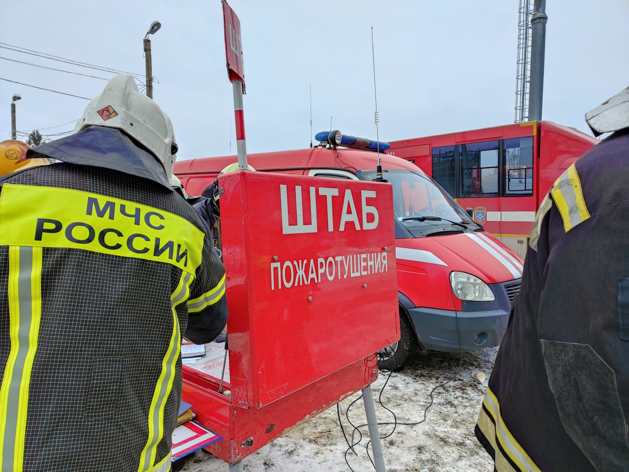 Губернатор - о пожаре на лискинской нефтебазе: «Для борьбы с огнём достаточно сил и средств» 
