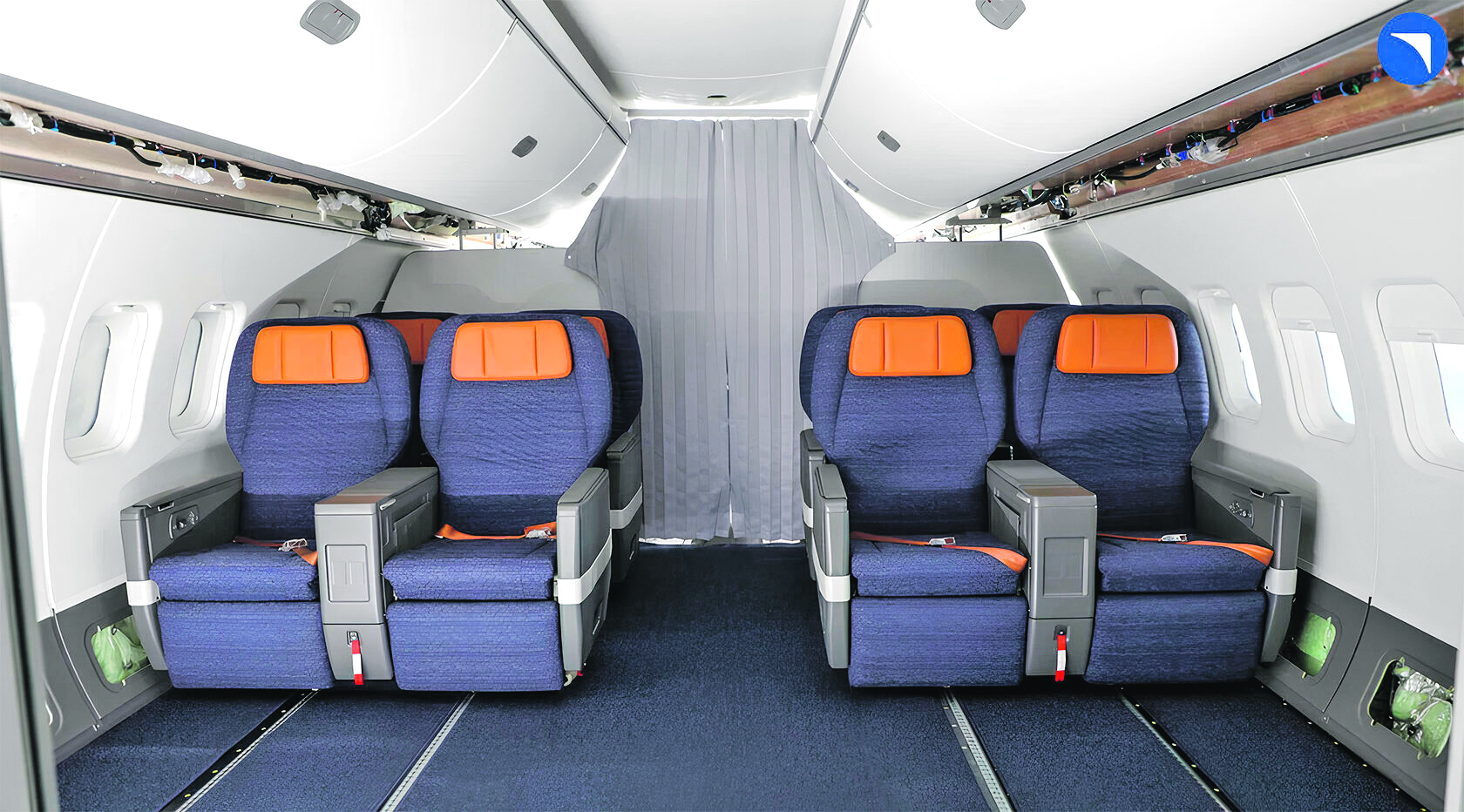 В Воронеже создали интерьер для самолёта МС-21