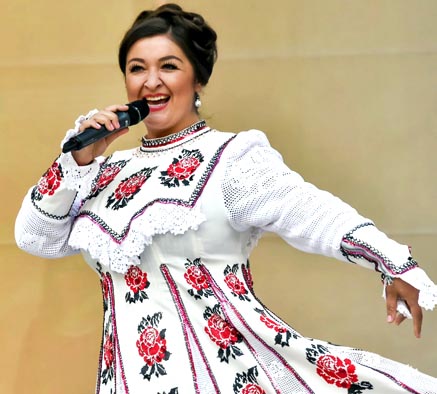 певица Ольга Чиркова