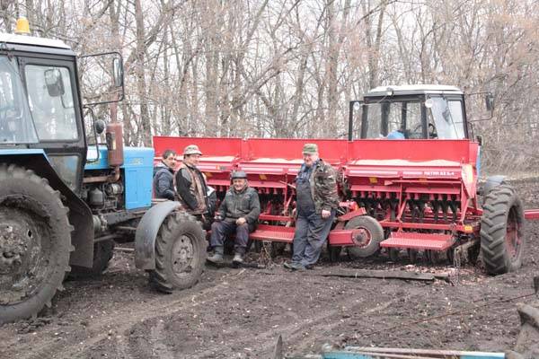 Механизаторы СХА «Ярковская»