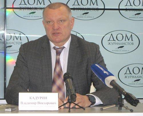 врио руководителя Управления физической культуры и спорта Воронежской области Владимир Кадурин. Фото Сергея Дорохова