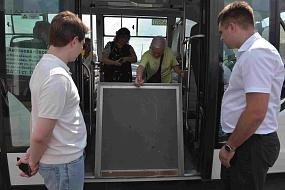 В Воронеже проверили доступность объектов транспортной инфраструктуры для маломобильных граждан и семей с детьми