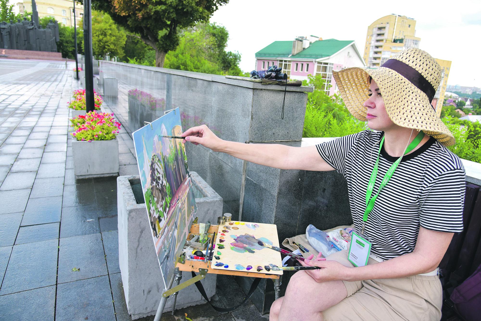 Художники из Содружества «Донбасс» собрались в Воронеже на патриотический пленэр
